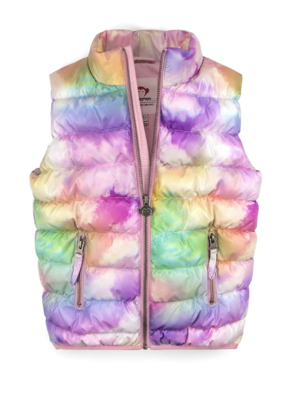 Appaman - Girls Apex Puffer Vest Watercolor Size 10